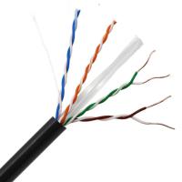 Quality CCA Indoor Wiring UTP 305m Cat6 Lan Cable 23awg Standard for sale