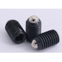 Quality M3 M4 M5 M6 Stamping Die Components Black Oxide Steel Threaded Spring Ball for sale
