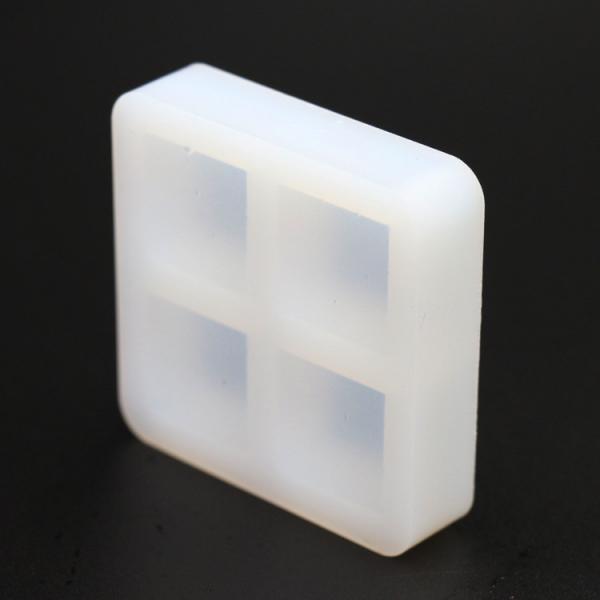 Quality Odorless Silicone Square Ice Cube Tray Block Mold 60x60x15mm Multipurpose for sale
