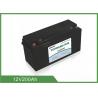 China Durable Lithium Smart 12V 200Ah , Rechargeable Lifepo4 Battery 2 Years Warranty factory