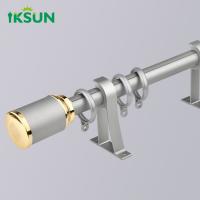 China Window Good Quality Aluminum Window Accessories Curtain Poles 1.2mm Curtain Rod Sets Curtain Poles factory