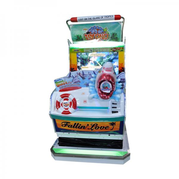 Quality 43 Inches Lcd Game Shooting Arcade Machine With Dynamic Motion Seat for sale