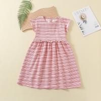 China Baby Girl Dress Clothes Floral Print Baby Summer Dress Toddler Girl Sleeveless 100% Cotton Flower Casual Dresses factory