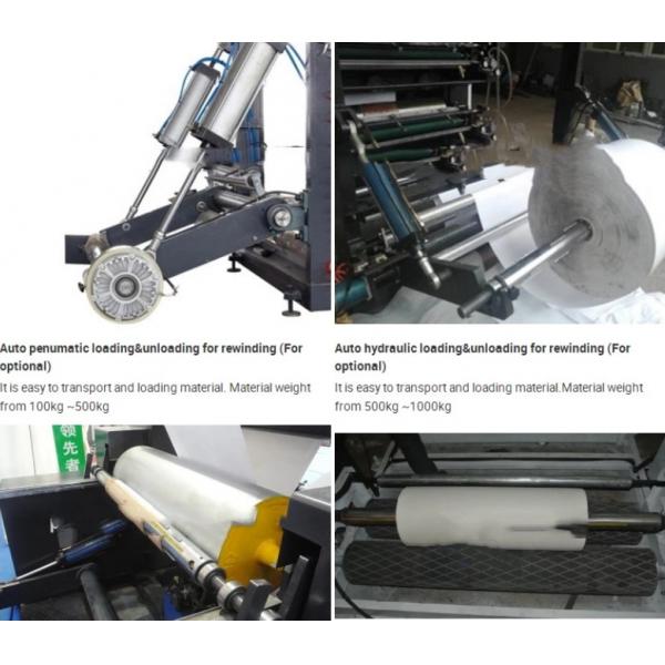 Quality HJ 4 Colour 800mm Non Woven Printing Machine for PE, PP, Cellophane, Plastic for sale