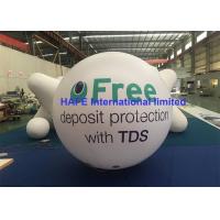 China PVC Helium Sky Inflatable Advertising Balloon With Lighting And Branding factory