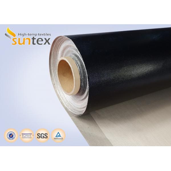 Quality High Temperature Thermocovers Ptfe Coated Glass Fabric 1 Side 17OZ Fire Barrier for sale