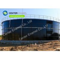 Quality 450000 Gallon Glass Fused To Steel Potable Water Storage Tanks With Aluminum Dome Roofs for sale