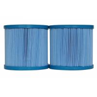 China Pleated Cartridge Filter Pool Paper Flux Filter Swimming Pool Filter white / blue factory