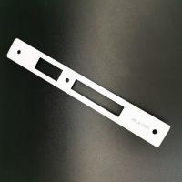 China Square Aluminum Sliding Window Lock White Door Lock Cover Plate For Handle factory