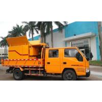 China Spiral Discharging Asphalt Mixture Delivery Container Truck 1.5-4t Tare Weight factory