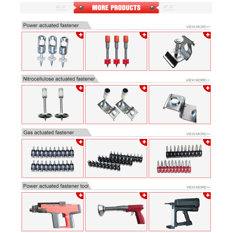 High Speed Powder Actuated Fixing Systems Powder Actuated Fastening ...