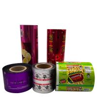 China Customized Size Plastic Roll Stock for Nuts Food Candy and Chocolate Bar Packaging factory