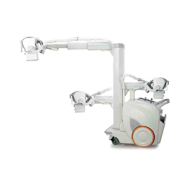 Digits Ratio Graph 150kHu 32kW Mobile Digital Radiography System For Hospital Digital ...