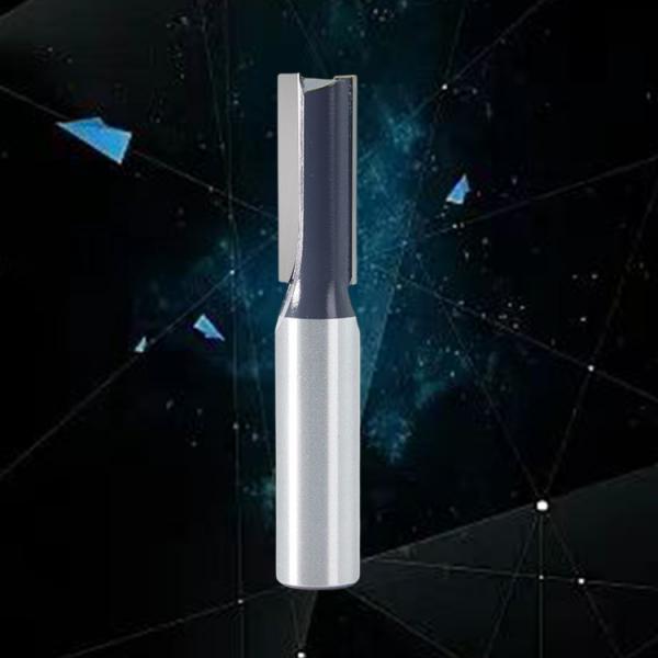 Quality Anticorrosive Two Flute Straight Router Bits Wear Resistant Industrial Grade for sale