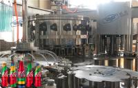 China Carbonated processing Soft Drink Filling Line with auto connection 8000BPH factory