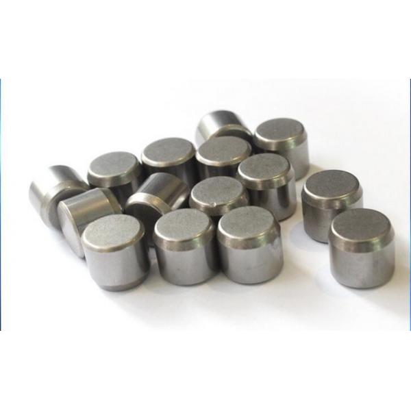 Quality Tungsten Carbide Wear Pads YG11C / YG15C Flat Top Button For Mining Industry for sale