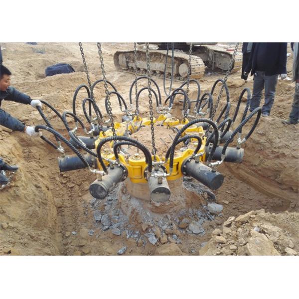 Quality China factory Concrete Pile Cutting Machine 1800mm Round Hydraulic Pile Breaker for sale