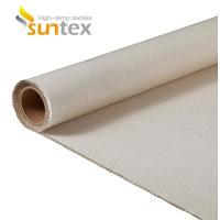 China Smoke Curtain Fire Curtain Fabric Fire Resistant Silicone Coated Fiberglass Fabric factory