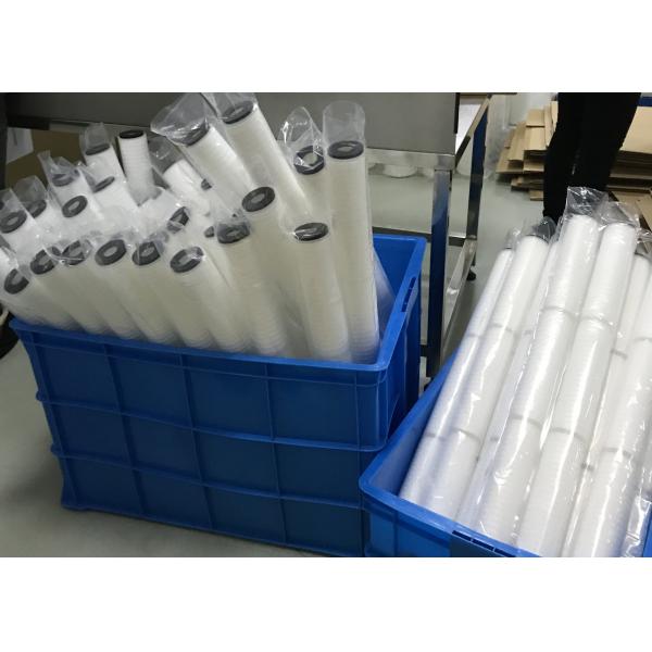 Quality 5 Micron PP Pleated Filter Cartridge For Inkjet Filtration Length 10"/20"/30"/40 for sale