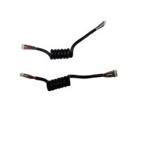 China Customized TPU Coiled Cable Harness Assembly for Advanced Electronic Applications for sale