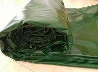 China 100% Polyester 610g Vinyl Coated PVC Tarps , Super Heavy Duty 18oz PVC Vinyl Tarpaulin factory
