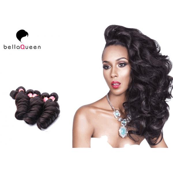 Quality Curly Natural 7A European Virgin Hair , 10 inch - 30 inch Lady Hair Extensions for sale