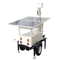 China High Strength Safety Mobile Solar Panel Trailer Energy Efficient factory