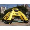 China 9m outdoor grand royal ceremony inflatable advertising tent with 6 legs printed completely factory