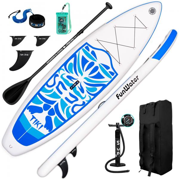 Quality Waterproof Bag Inflatable Stand Up Board Adj Paddle Stand Up Paddle Surf Pump for sale