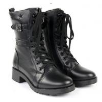 China Hot sale leather women fashion boots for sale