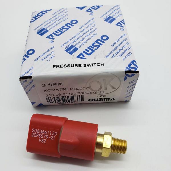 Quality OUSIMA Pressure Sensor 206-06-61130 20PS579-21 Pressure Switch for Komatsu Excavator PC200-8 PC200-7 PC220-6 PC300LC for sale