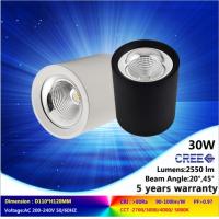 China 5000K 20W CREE COB LED downlight NEW lighting fixture is ceiling mounted warranty 5 years for sale