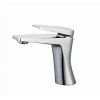 Quality Casting Deck Mounted Bathroom Basin Faucet Single Handle Mixer Hot and Cold for sale