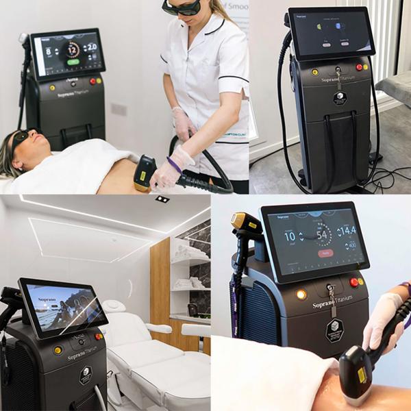 Quality Permanent Diode Laser Hair Removal Machine Painless Device For Smoother Skin for sale