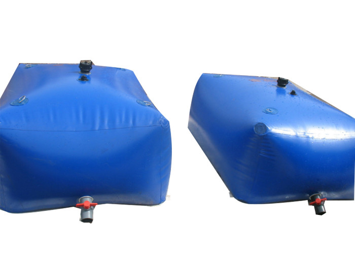 China SGS 6000L 0.7mm PVC Tarpaulin Flexible Water Bladder Tanks Water Holding Tank Used To Store factory