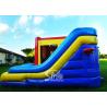 China 7in1 kids Despicable Me minion bounce house with basketball hoop N obstacles inside for sale factory