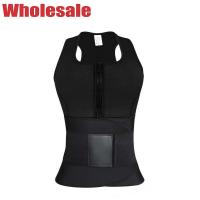 China Black XS-3XL Workout Waist Trainer Vest For Women factory
