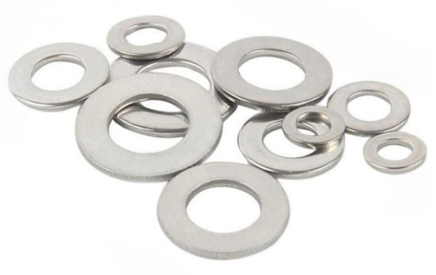 China Stainless Steel Nuts Bolts Washers Metric Small Large Size Disk Shape factory