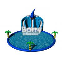 China Summer Inflatable Water Game Toys Dolphin Inflatable Amusement Park For Kids / Adult factory