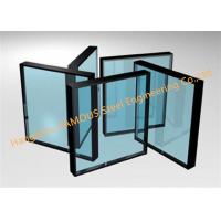China Single Silver 6mm 12A 6mm Glass Curtain Wall With Low Heat Transfer Coefficient for sale