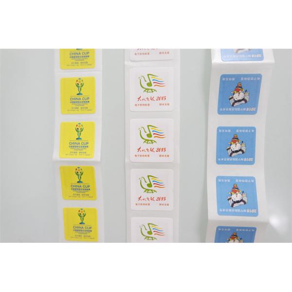 Quality 22X76mm 50x15mm RFID Sticker Label 960 Mhz UHF RFID Label for sale