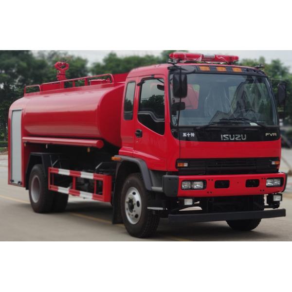 Quality 177kw ISUZU Fire Engine , 10000L Water Rescue Fire Truck 6 Wheeled for sale