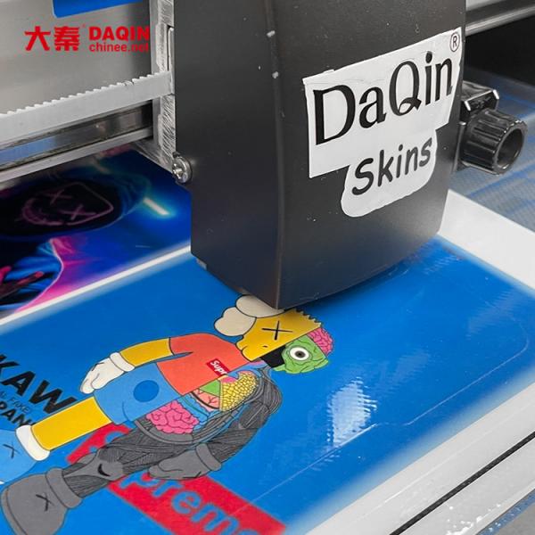 Quality Daqin Stickers Die Cut Sticker Maker Personalized Screen Film Mobile Skin Cutter for sale