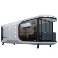 China 2 Bedroom Prefabricated Modular Houses Hotei Space-Saving Capsule Hotel Accommodation factory