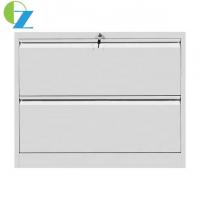 China Wide Office Lateral File Cabinets Steel Storage File Cabinets 2 Drawer Metal Lockable factory