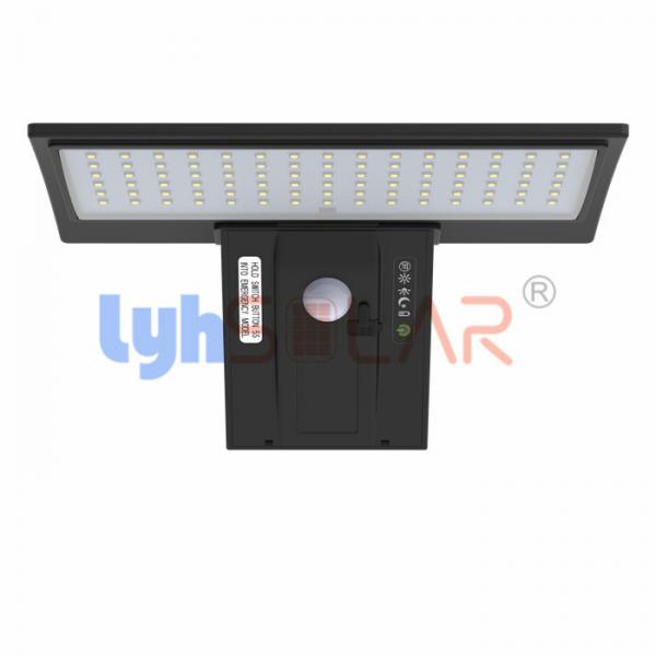 Quality PIR Sensor Solar Sensor Wall Lights Wide Beam Angle 520 Lumen With 90pcs Of LED Chips for sale
