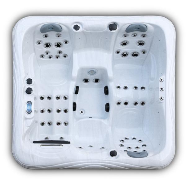 Quality Balboa Control Hydro Massage Bathtub Freestanding Spa Hot Tub For 4 Persons for sale