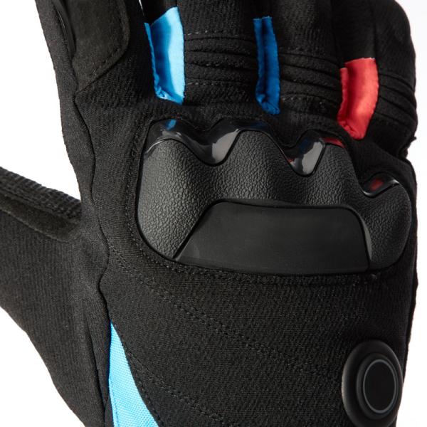 Quality Battery Liner Leather Heated Rechargeable Motorcycle Gloves Breathable for sale