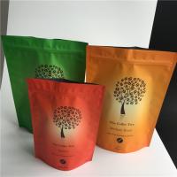 Quality Digital Printing standing up Resealable k Top Coffee Bags With Valve 250g 500g for sale