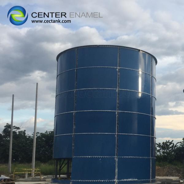 Quality Bolted Steel Waste Water Storage Tanks For Sewage Sludge Treatment for sale